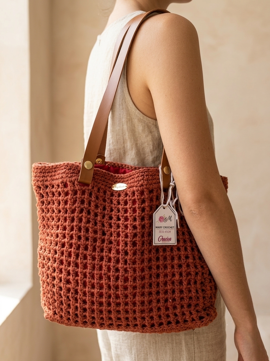 Carteras tejidas a mano